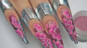 Current design for sharp nails with video and photos