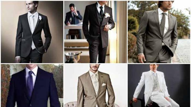 Fashionable images for a man for a wedding