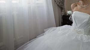 Wedding dresses with trains