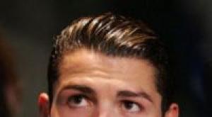 Stylish hairstyle of Cristiano Ronaldo: photo Cristiano's hairstyle