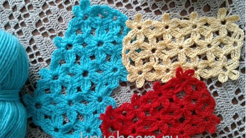 Continuous crochet patterns Scarf continuous crocheting