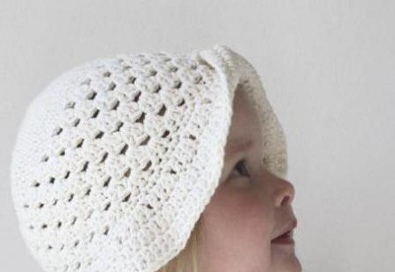 Stylish crochet summer hats