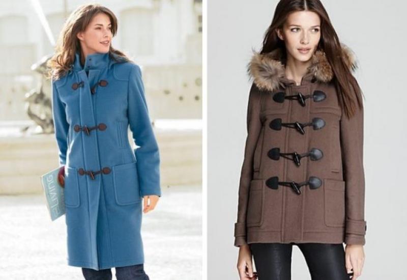 Duffle coat coat - fashionable images of autumn Gray women's duffle coat