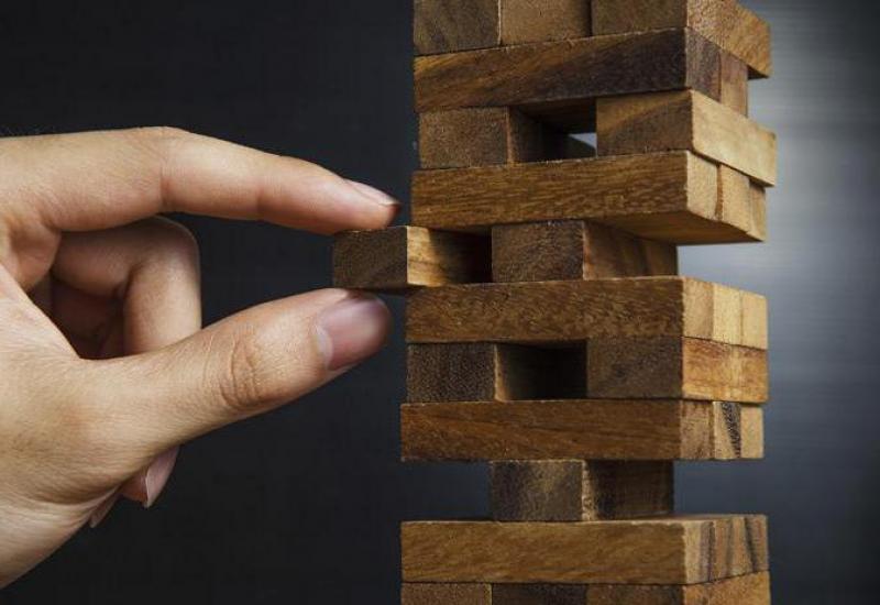 Jenga Board Game Shows Players Where Their Hands Come From