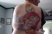 Tattoos und Bodybuilding